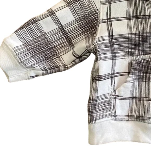 1989 Place Plaid Zip-Up Hoodie size 3-6 Months - Picture 5 of 11
